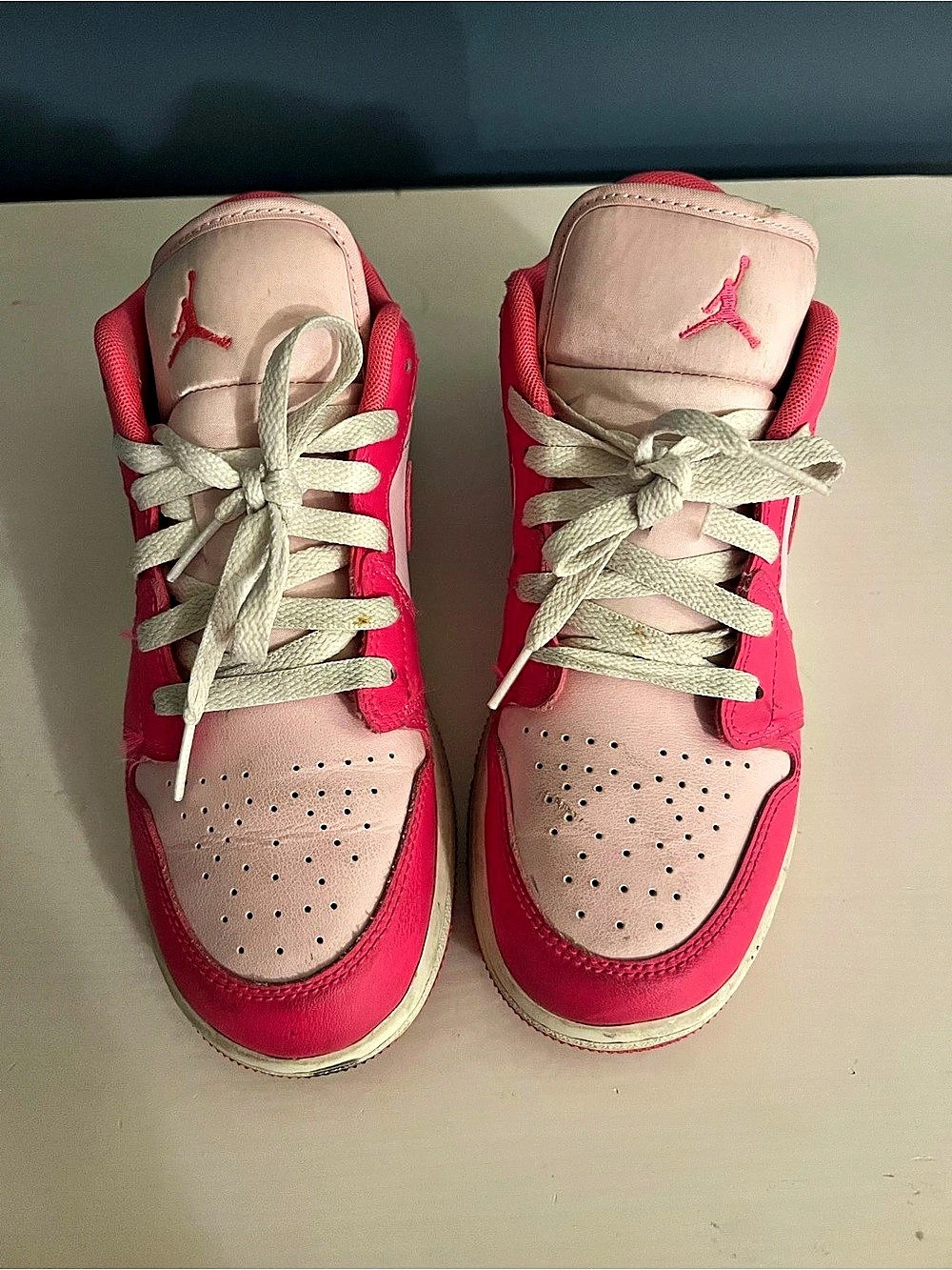 Jordan Air Jordan 1 Low Pink Foam Hyper Pink Sneakers Girls US 5Y